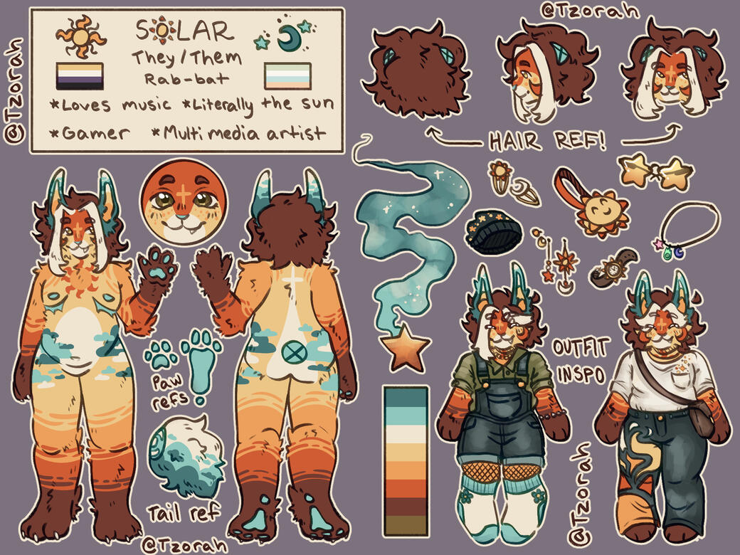 Reference Sheet + Props
